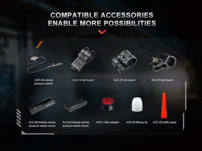 Fenix TK30R Ultra Long Throw LEP Flashlight