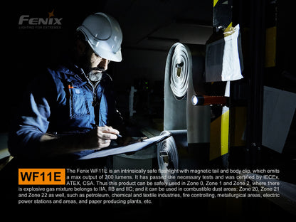 Fenix WF11E Magnetic Intrinsically Safe Flashlight