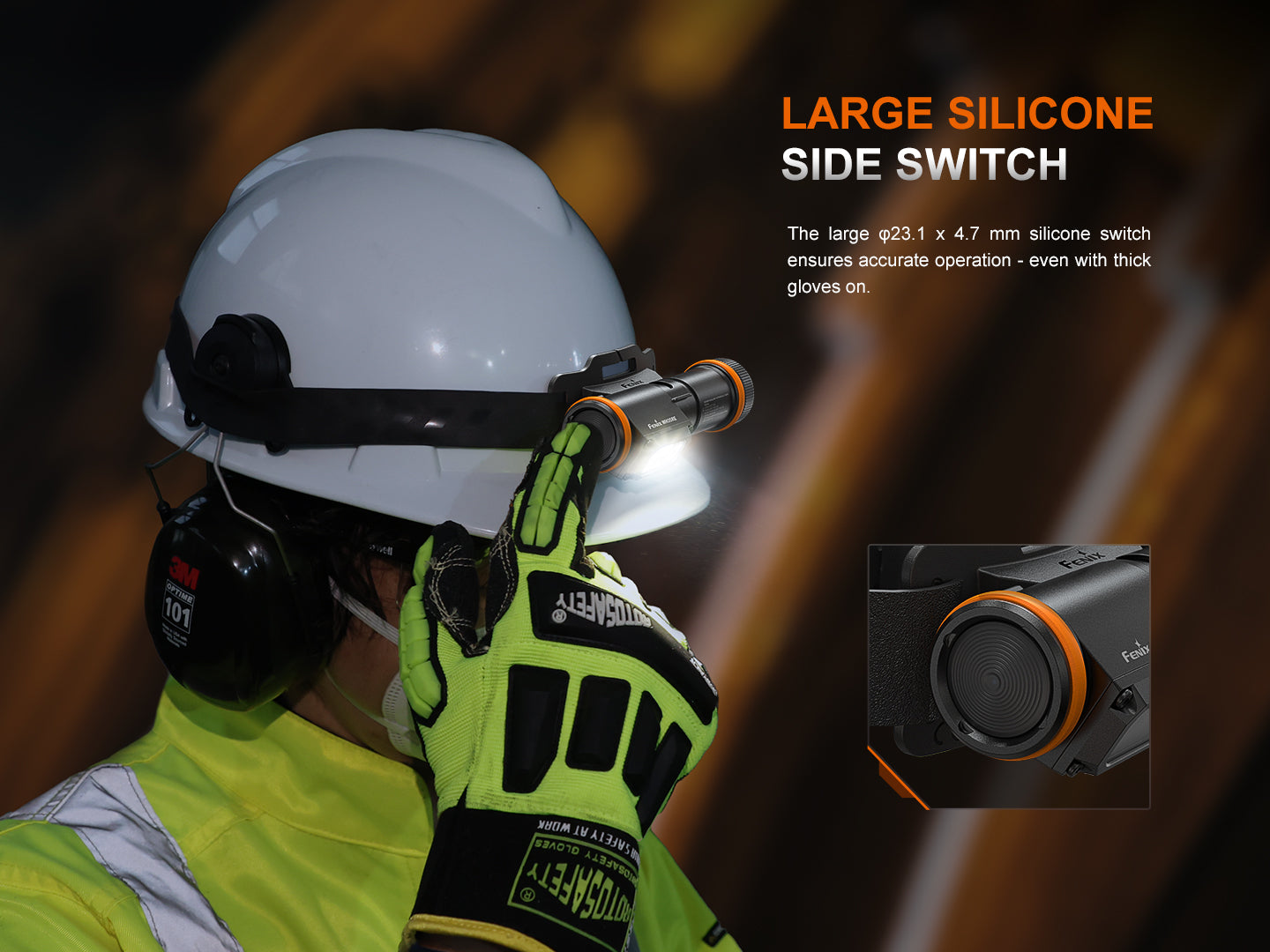 Fenix WH35RE Intrinsically Safe Headlamp