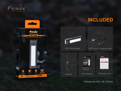 Fenix WT16R Rechargeable Multipurpose Work Light
