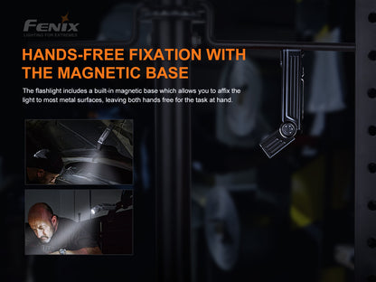 Fenix WT25R Adjustable Head & Magnetic Base Flashlight