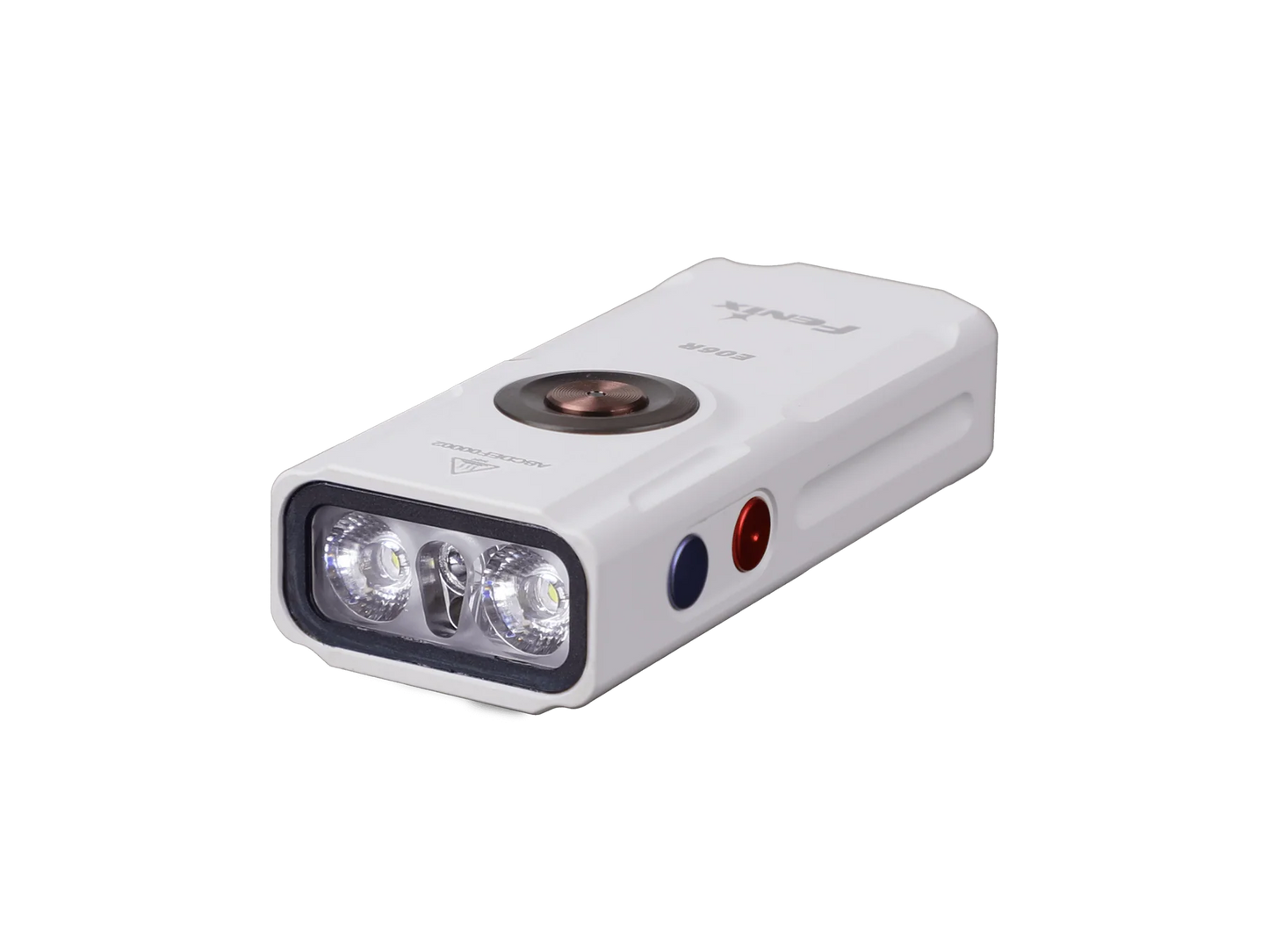 Fenix E06R  Keychain Light With White, UV And Red Laser Lights (Limited Edition - Platinum)