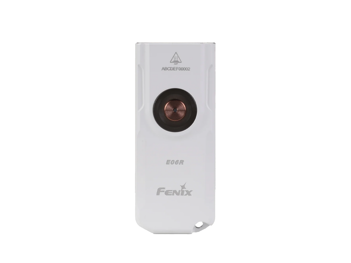 Fenix E06R  Keychain Light With White, UV And Red Laser Lights (Limited Edition - Platinum)